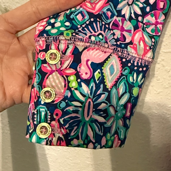 Perfect like new Lilly Pulitzer UPF50+ Sophie Dress in Low Tide Navy Jewely - Picture 7 of 9